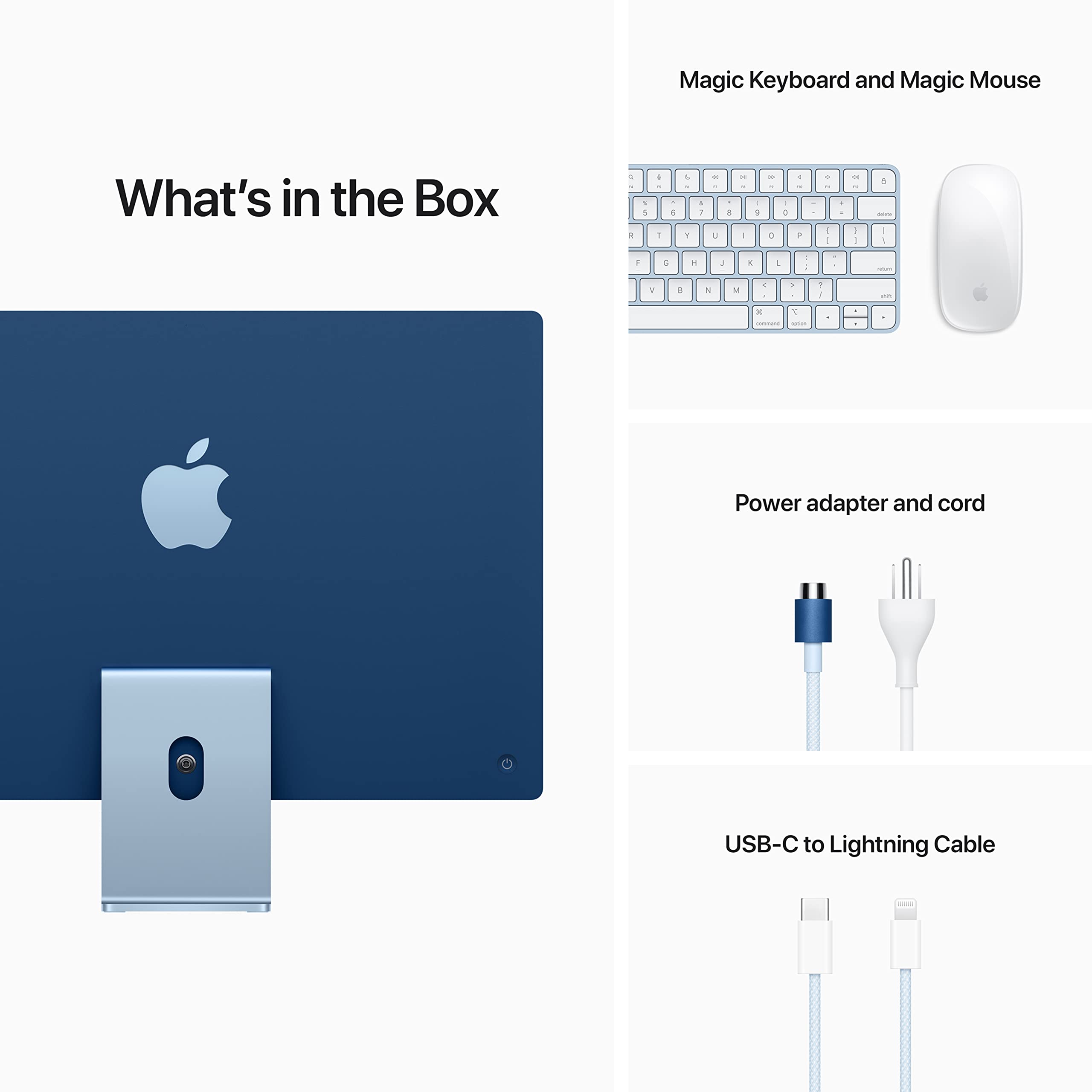 2021 Apple iMac (24-inch, Apple M1 chip with 8‑core CPU and